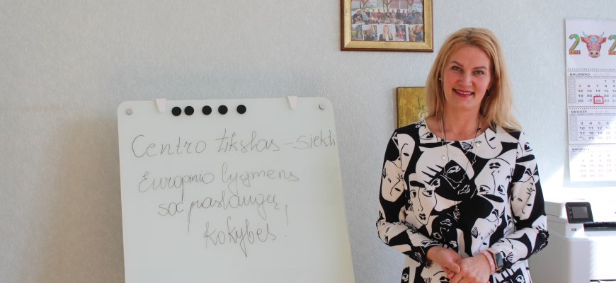 Socialinės paramos centras įsikūrė rajono savivaldybėje (video)