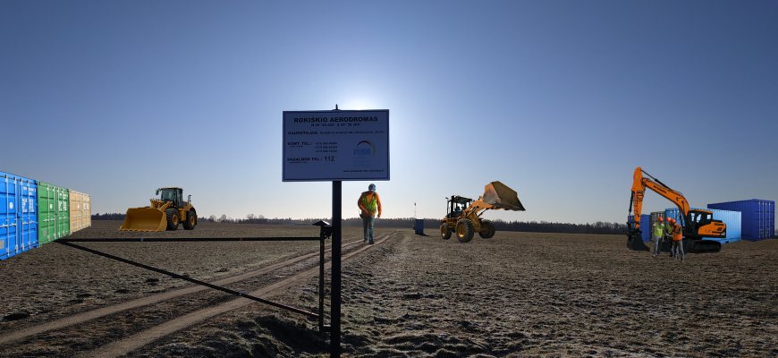 Darbai pajudėjo. Indai Rokiškyje pradeda statyti gamyklą (foto)