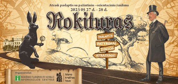 Pažintinis-orientacinis žaidimas „ROKITURAS“