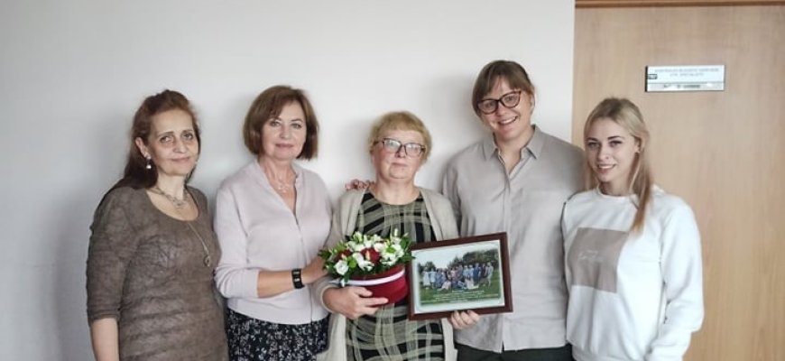 Rokiškio visuomenės sveikatos biuras išlydėjo į užtarnautą poilsį Reginą Ingelevičienę