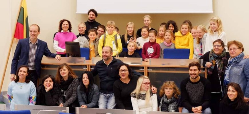 Komunikacijos pamokos: vaikų šurmulys visame Rokiškio rajone! (foto)