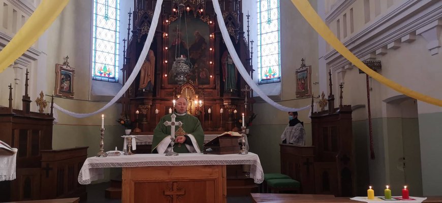 Signataro kunigo Vlado Mirono atminimas Panemunyje pagerbtas bažnyčioje (video)
