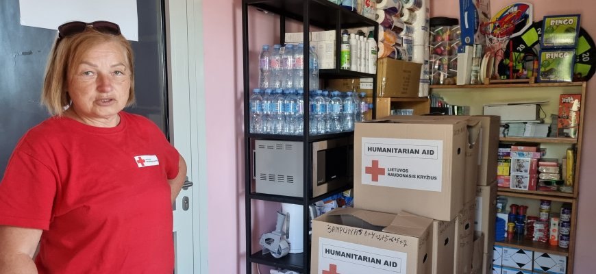 Rokiškėnai aukojo ne tik vargstantiems – saldžių dovanėlių sulaukė ir savanoriai