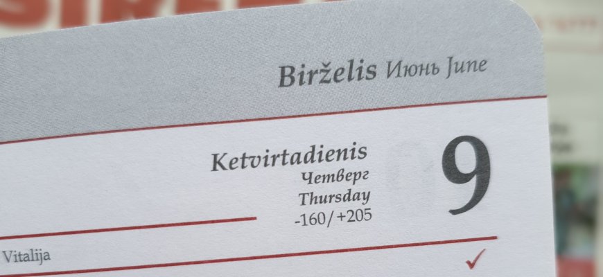 Birželio 9-oji Lietuvoje ir pasaulyje