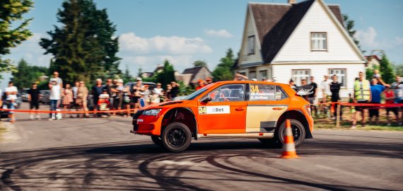 Ralio sprinto ir Mini ralio etapo „CBet Rally Juodupė“ nepraleido ir Lietuvos ralio elitas (foto)