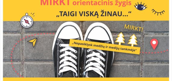 Kviečia registruotis į Lietuvos viešųjų bibliotekų organizuojamą masinį orientacinį žygį