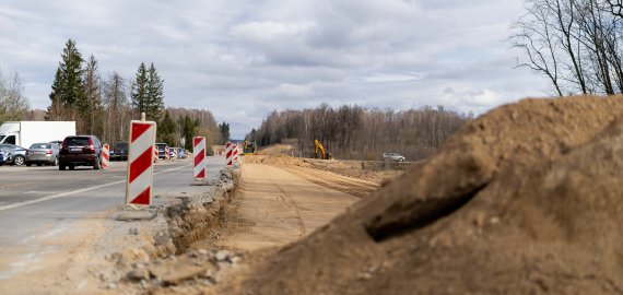 Pradėta likusio kelio Vilnius–Utena ruožo rekonstrukcija