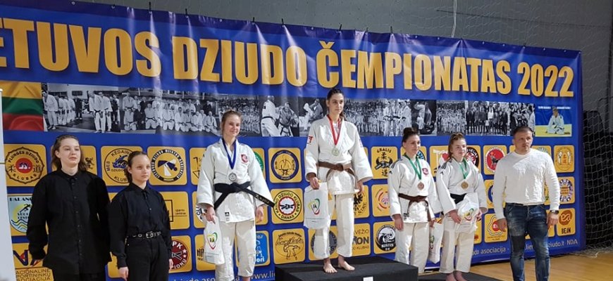 Rokiškio KKSC dziudistų pasirodymai savaitgalio turnyruose