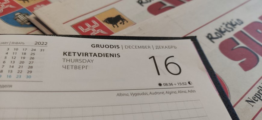 Gruodžio 16-oji Lietuvoje ir pasaulyje