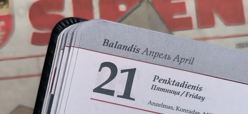 Balandžio 21-oji Lietuvoje ir pasaulyje