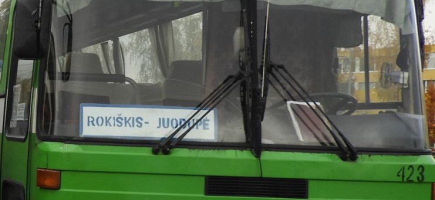 Bus pažymėtos autobusų stotelės Pandėlyje ir Juodupėje