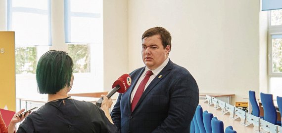 Vicemeras A. Taparauskas per metus mažai tepasikeitė: arši politika santūraus žmogaus iš vėžių neišmušė