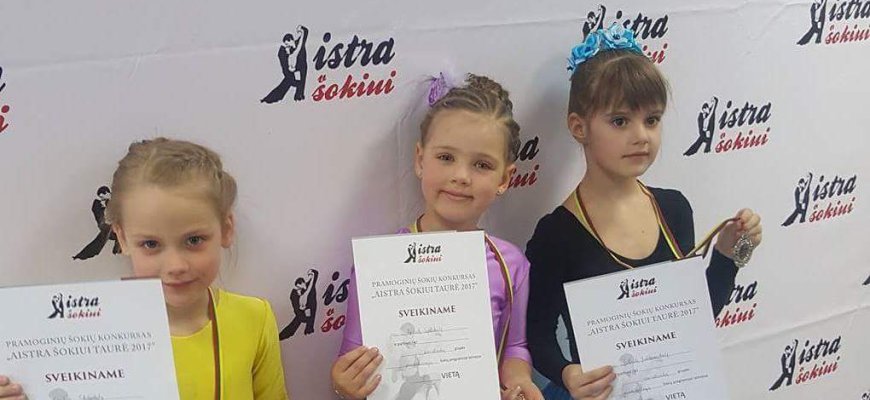 Konkurse „Aistra šokiui“ – mažųjų rokiškėnių triumfas