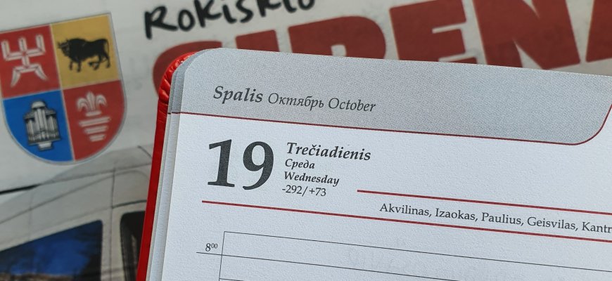 Spalio 19-oji Lietuvoje ir pasaulyje