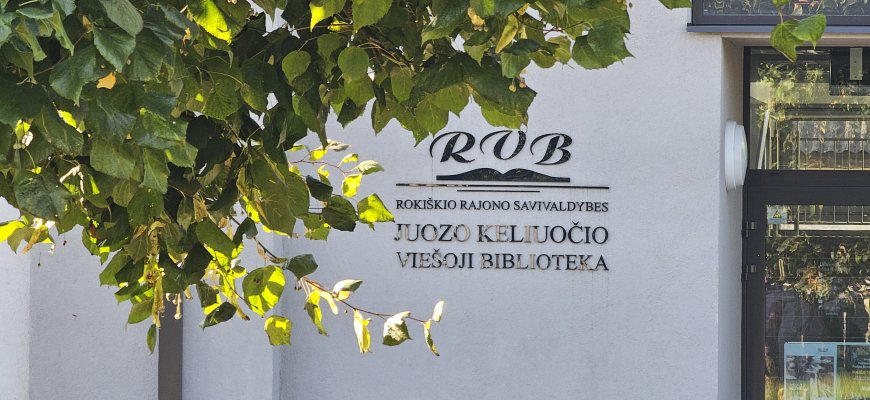 Rokiškio Juozo Keliuočio viešoji biblioteka kviečia