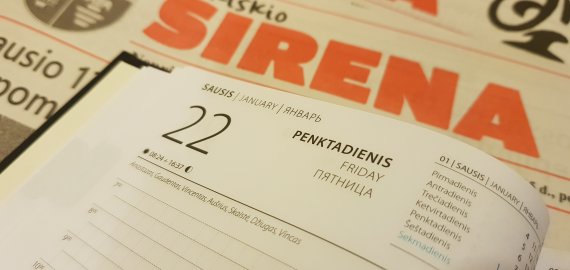 Sausio 22-oji Lietuvoje ir pasaulyje