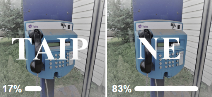 Taksofonų rokiškėnai nepasiges (apklausos rezultatai)