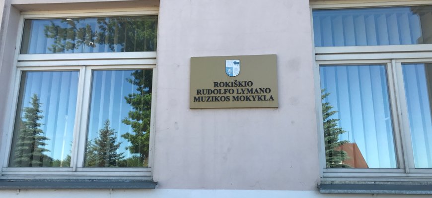 Skirkite 1,2 procentų paramą Rokiškio Rudolfo Lymano muzikos mokyklai