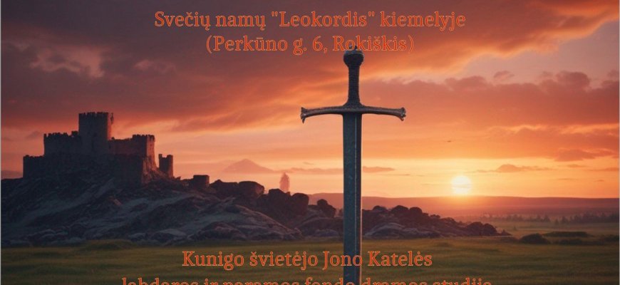 Birželio 28 d. „Leokordžio“ kiemelyje - spektaklis „Valdovas“
