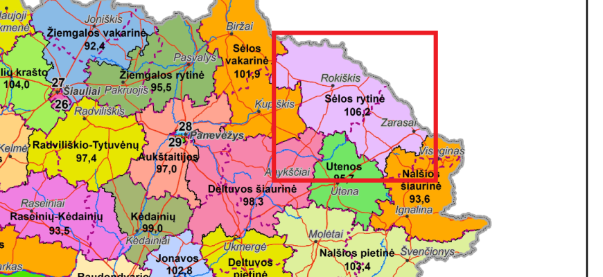 Perbraižomos Sėlos rytinės apygardos ribos: prie Rokiškio jungiama didžioji dalis Zarasų rajono (foto)