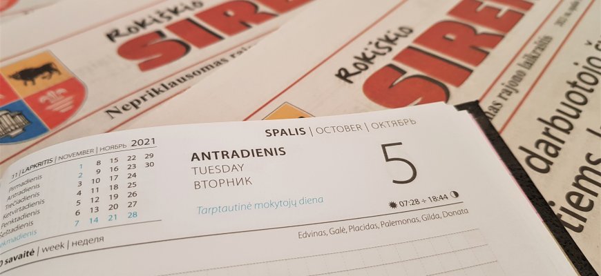 Spalio 5-oji Lietuvoje ir pasaulyje