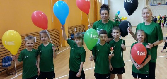 „Lietuvos mažųjų žaidynėse“ varpeliečiai žengia į antrą etapą