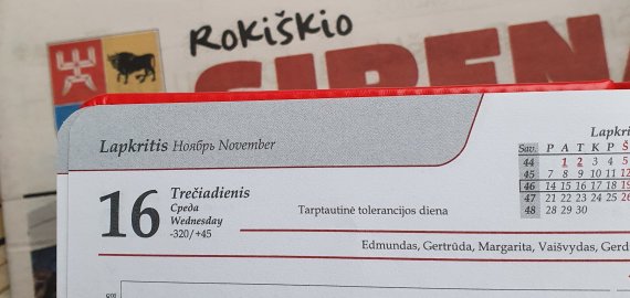 Lapkričio 16-oji Lietuvoje ir pasaulyje