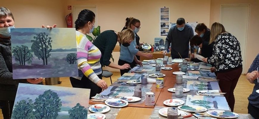 Rokiškio raj. Panemunėlio pagrindinės mokyklos mokinių tėveliai dalyvavo kultūrinėje veikloje (foto)