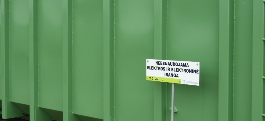 Būk atsakingas – pasirūpink atliekomis tinkamai
