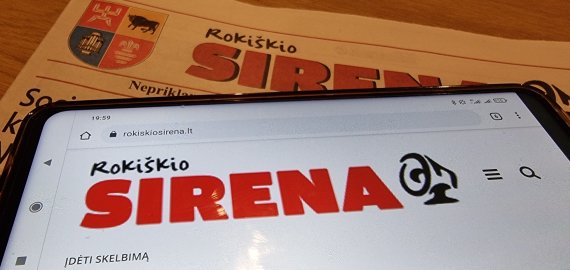 Naujausiame „Rokiškio Sirena“ numeryje skaitykite