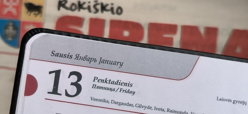 Sausio 13-oji Lietuvoje ir pasaulyje