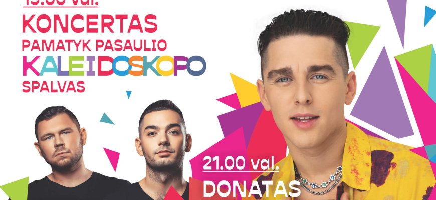 523 Rokiškio miesto gimtadienis PAMATYK PASAULIO KALEIDOSKOPO SPALVAS programa (video)