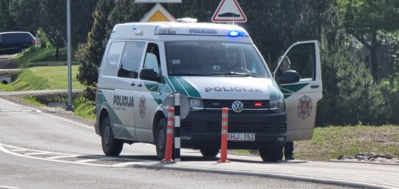 Obelių priemiesčio kaime sustabdytas girtas vairuotojas