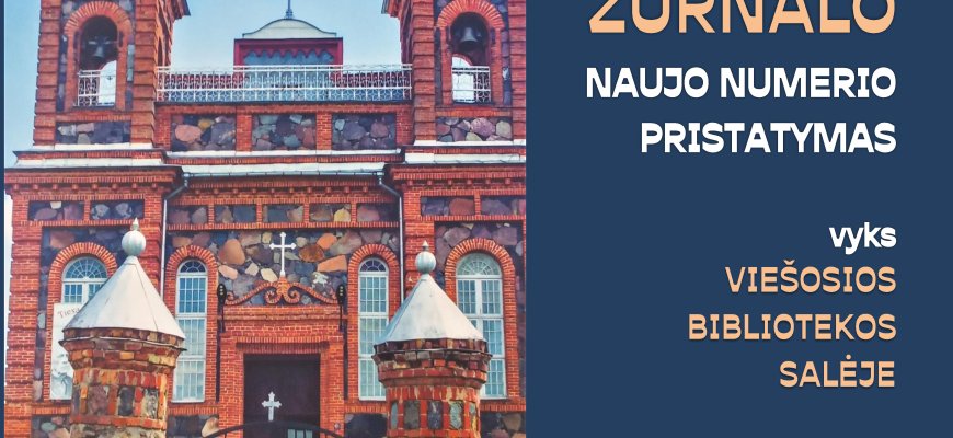 Žurnalo „Prie Nemunėlio“ naujo numerio pristatymas