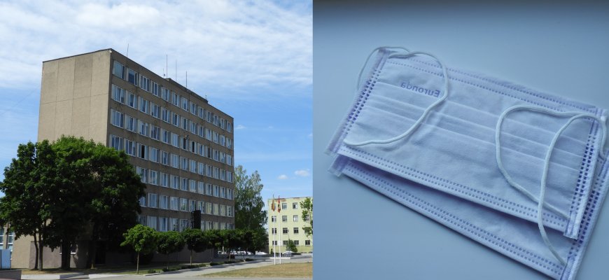 Harbino miesto savivaldybės dovana Rokiškiui - siunta apsauginių veido kaukių