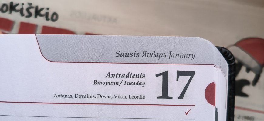 Sausio 17-oji Lietuvoje ir pasaulyje