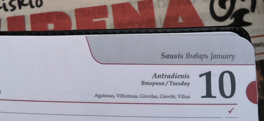 Sausio 10-oji Lietuvoje ir pasaulyje