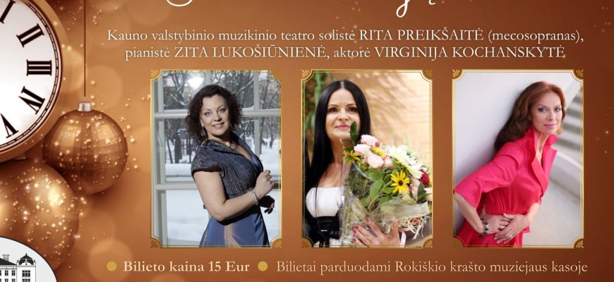Tradicinis koncertas NAUJŲJŲ BELAUKIANT Rokiškio krašto muziejuje