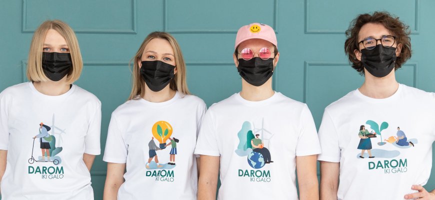 Akcija „Darom“ grįžta su nauja komanda, išmaniąja programėle bei nauju akcijos formatu