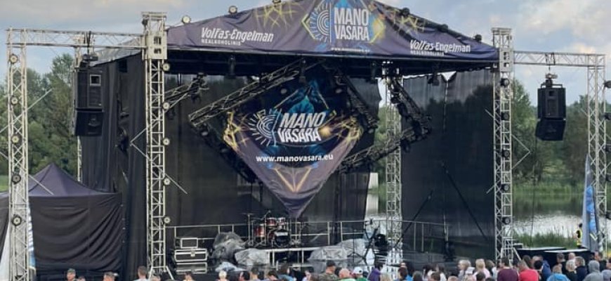 Šeštadienį praūžusi audra neaplenkė ir Kupiškio – stichija užklupo šventės „Mano vasara“ dalyvius (foto)