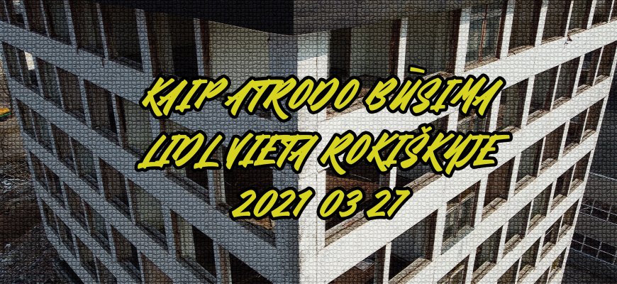 Griovimo darbai tęsiasi. Ruošiama vieta LIDL statyboms Rokiškyje (video+foto)