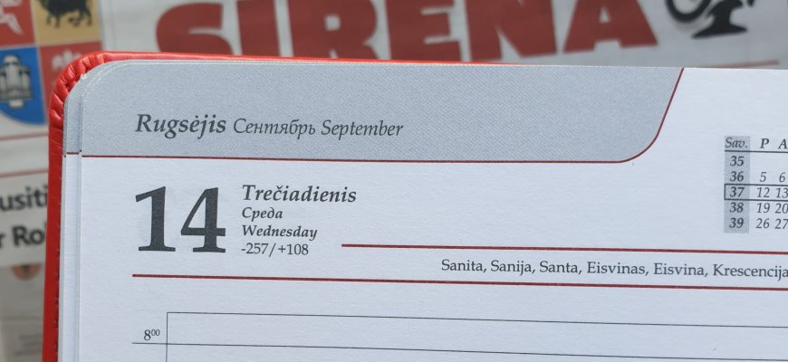 Rugsėjo 14-oji Lietuvoje ir pasaulyje