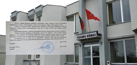 Diana Kietienė išteisinta: „Mane norėjo pašalinti iš darbo vietos“