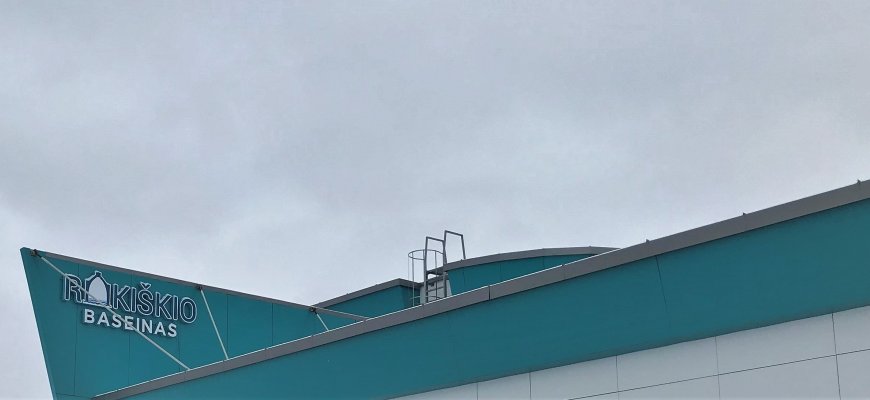 Rokiškio baseine - paskutiniai statybų potėpiai (FOTO)