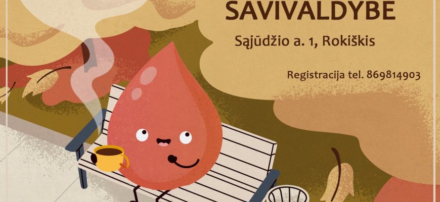 Kviečiame padovanoti kraujo!
