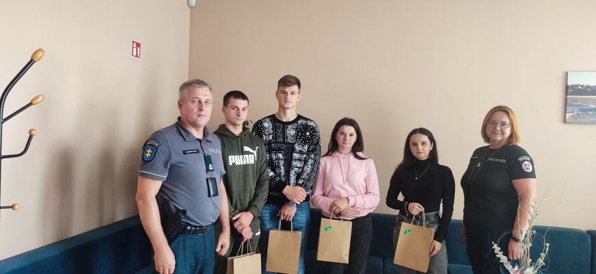 Į Lietuvos policijos mokyklą įstojo mokytis 5 Rokiškio rajono jaunuoliai