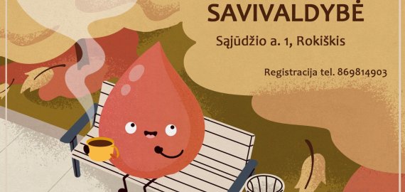 Kviečiame padovanoti kraujo!