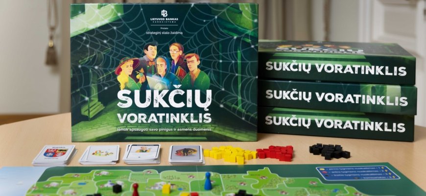 Į Rokiškio rajono didžiąsias bibliotekas atkeliavo žaidimas „Sukčių voratinklis“