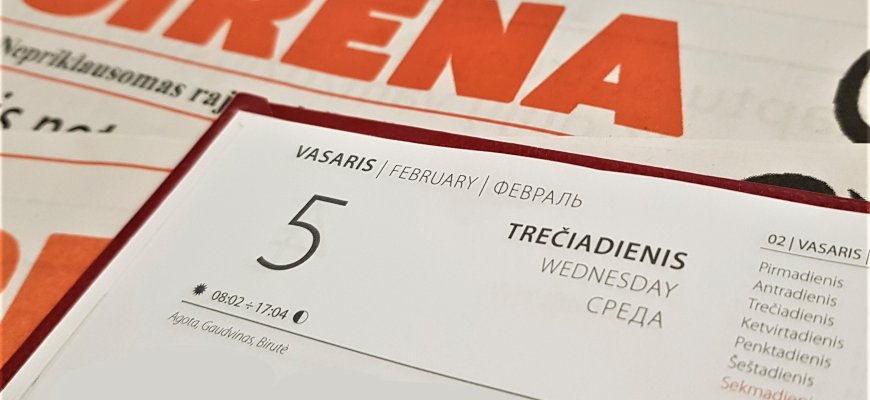 Vasario 5-oji Lietuvoje ir pasaulyje