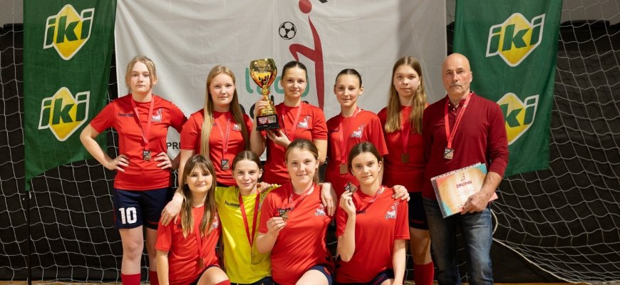Mergaičių futbolo žaidynių „Ladygolas 2025“ superfinale kamajiškės iškovojo 3-ią vietą